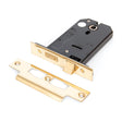 This is an image showing From The Anvil - PVD 5" Horizontal 3 Lever Sash Lock available from T.H Wiggans Architectural Ironmongery in Kendal, quick delivery and discounted prices
