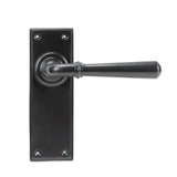 This is an image of From The Anvil - Aged Bronze Newbury Lever Latch Set available to order from T.H Wiggans Architectural Ironmongery in Kendal, quick delivery and discounted prices.