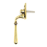 This is an image showing From The Anvil - Aged Brass Newbury Espag - LH available from T.H Wiggans Architectural Ironmongery in Kendal, quick delivery and discounted prices