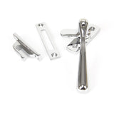 This is an image showing From The Anvil - Polished Chrome Locking Newbury Fastener available from T.H Wiggans Architectural Ironmongery in Kendal, quick delivery and discounted prices