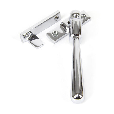 This is an image showing From The Anvil - Polished Chrome Night-Vent Locking Newbury Fastener available from T.H Wiggans Architectural Ironmongery in Kendal, quick delivery and discounted prices