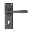 This is an image of From The Anvil - External Beeswax Avon Lever Lock Set available to order from T.H Wiggans Architectural Ironmongery in Kendal, quick delivery and discounted prices.