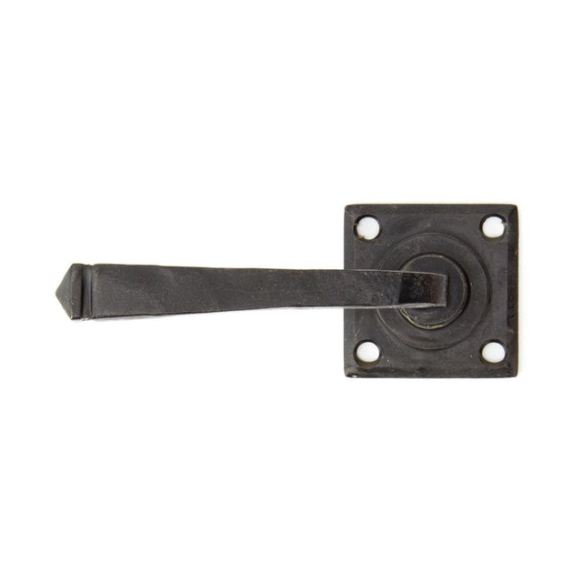 This is an image of From The Anvil - External Beeswax Avon Lever on Rose Set Sprung available to order from T.H Wiggans Architectural Ironmongery in Kendal, quick delivery and discounted prices.