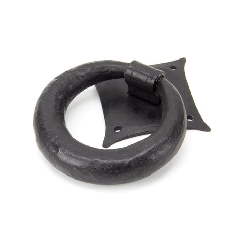 This is an image of From The Anvil - External Beeswax Ring Door Knocker available to order from T.H Wiggans Architectural Ironmongery in Kendal, quick delivery and discounted prices.