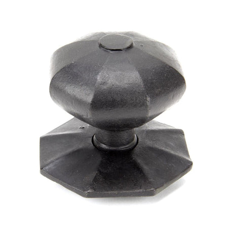 This is an image of From The Anvil - External Beeswax Octagonal Centre Door Knob available to order from T.H Wiggans Architectural Ironmongery in Kendal, quick delivery and discounted prices.