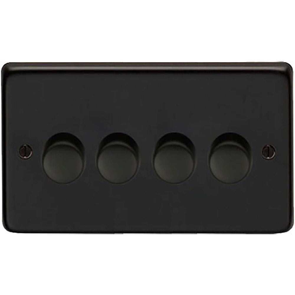 This is an image showing From The Anvil - MB Quad LED Dimmer Switch available from T.H Wiggans Architectural Ironmongery in Kendal, quick delivery and discounted prices