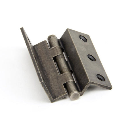 This is an image showing From The Anvil - Antique Pewter 2 1/2" Stormproof Hinge 1951 (pair) available from T.H Wiggans Architectural Ironmongery in Kendal, quick delivery and discounted prices