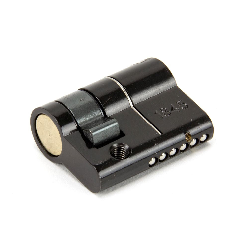 This is an image showing From The Anvil - Black 30/10 6pin Single Cylinder available from T.H Wiggans Architectural Ironmongery in Kendal, quick delivery and discounted prices
