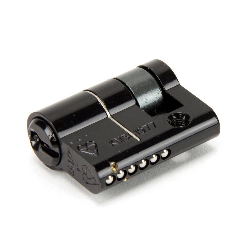 This is an image showing From The Anvil - Black 30/10 6pin Single Cylinder available from T.H Wiggans Architectural Ironmongery in Kendal, quick delivery and discounted prices
