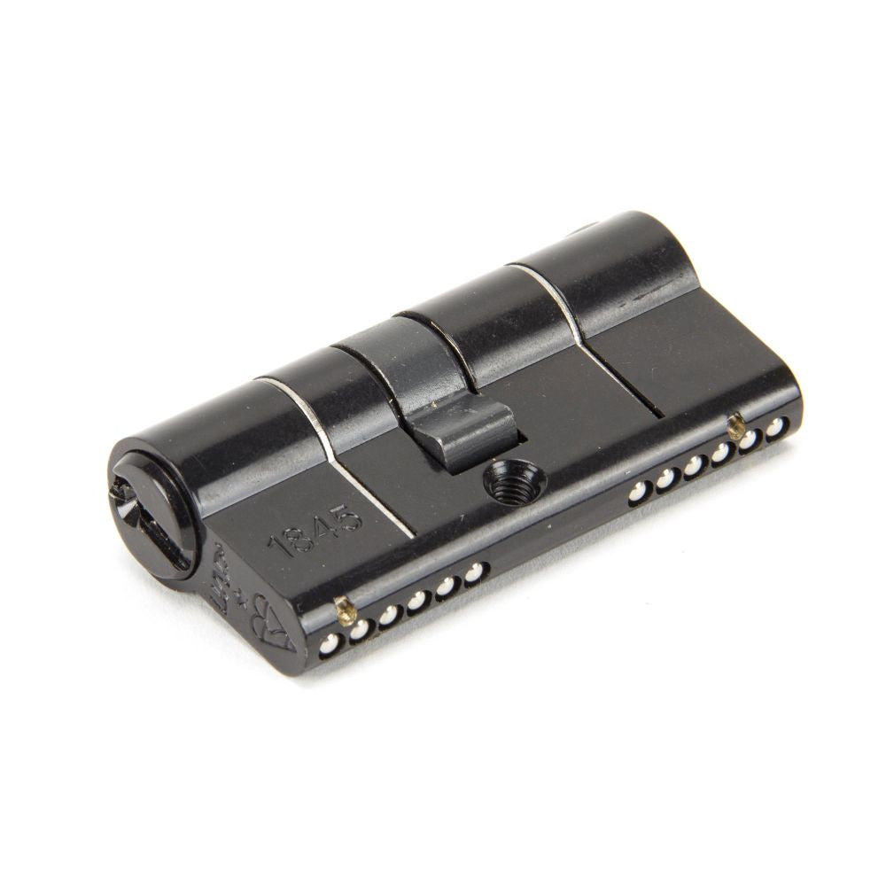 This is an image showing From The Anvil - Black 30/35 6pin Euro Cylinder KA available from T.H Wiggans Architectural Ironmongery in Kendal, quick delivery and discounted prices