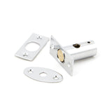 This is an image showing From The Anvil - Polished Chrome Security Window Bolt available from T.H Wiggans Architectural Ironmongery in Kendal, quick delivery and discounted prices