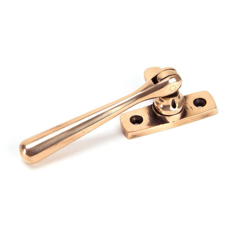 This is an image showing From The Anvil - Polished Bronze Locking Newbury Fastener available from T.H Wiggans Architectural Ironmongery in Kendal, quick delivery and discounted prices