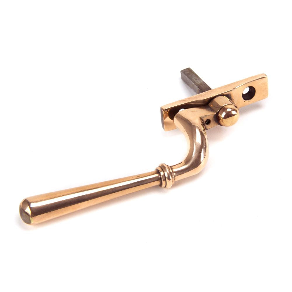 This is an image showing From The Anvil - Polished Bronze Newbury Espag - RH available from T.H Wiggans Architectural Ironmongery in Kendal, quick delivery and discounted prices