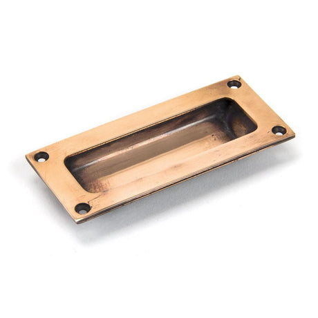 This is an image of From The Anvil - Polished Bronze Flush Handle available to order from T.H Wiggans Architectural Ironmongery in Kendal, quick delivery and discounted prices.