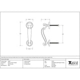 This is an image showing From The Anvil - Satin Chrome Doctors Door Knocker available from trade door handles, quick delivery and discounted prices