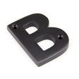 This is an image of From The Anvil - Aged Bronze Letter B available to order from T.H Wiggans Architectural Ironmongery in Kendal, quick delivery and discounted prices.