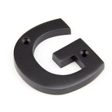 This is an image of From The Anvil - Aged Bronze Letter G available to order from T.H Wiggans Architectural Ironmongery in Kendal, quick delivery and discounted prices.
