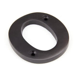 This is an image of From The Anvil - Aged Bronze Letter O available to order from T.H Wiggans Architectural Ironmongery in Kendal, quick delivery and discounted prices.