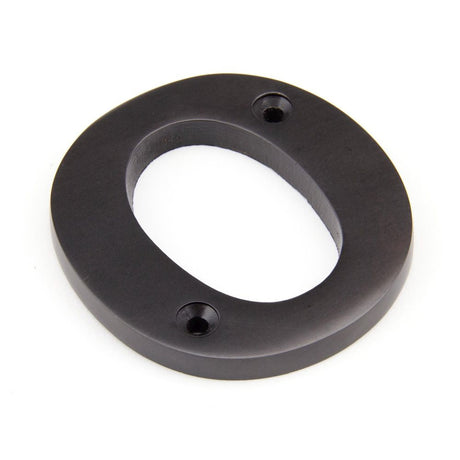 This is an image of From The Anvil - Aged Bronze Letter O available to order from T.H Wiggans Architectural Ironmongery in Kendal, quick delivery and discounted prices.