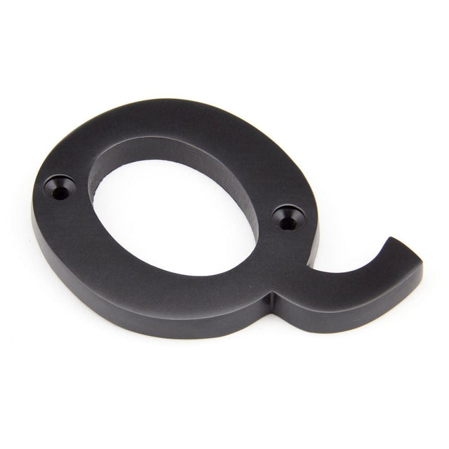 This is an image of From The Anvil - Aged Bronze Letter Q available to order from T.H Wiggans Architectural Ironmongery in Kendal, quick delivery and discounted prices.