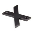 This is an image of From The Anvil - Aged Bronze Letter X available to order from T.H Wiggans Architectural Ironmongery in Kendal, quick delivery and discounted prices.
