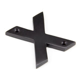 This is an image of From The Anvil - Aged Bronze Letter X available to order from T.H Wiggans Architectural Ironmongery in Kendal, quick delivery and discounted prices.