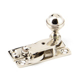 This is an image showing From The Anvil - Polished Nickel Prestbury Sash Hook Fastener available from T.H Wiggans Architectural Ironmongery in Kendal, quick delivery and discounted prices