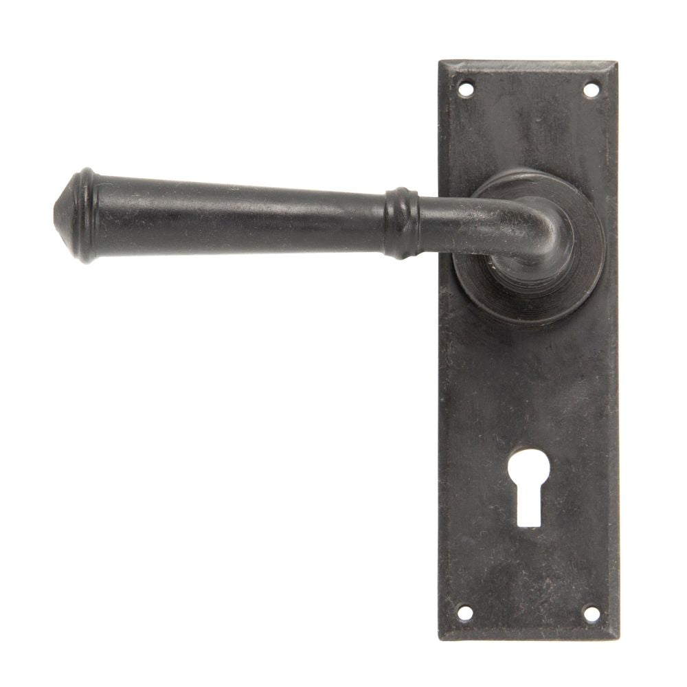 This is an image of From The Anvil - External Beeswax Regency Lever Lock Set available to order from T.H Wiggans Architectural Ironmongery in Kendal, quick delivery and discounted prices.