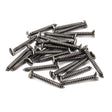 This is an image showing From The Anvil - Pewter 8x1?" Countersunk Screws (25) available from T.H Wiggans Architectural Ironmongery in Kendal, quick delivery and discounted prices