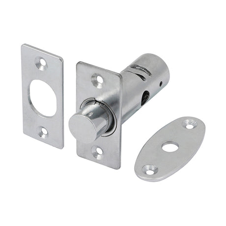 This is an image showing TIMCO Window Rack Bolts - Polished Chrome - 42mm - 2 Pieces Bag available from T.H Wiggans Ironmongery in Kendal, quick delivery at discounted prices.