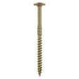 This is an image showing TIMCO Timber Screws - TX - Wafer - Exterior - Green - 6.7 x 95 - 6 Pieces TIMpac available from T.H Wiggans Ironmongery in Kendal, quick delivery at discounted prices.