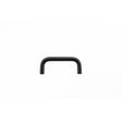 This is an image of Atlantic D Cabinet Pull Handle 65mm x 8mm - Matt Black available to order from T.H Wiggans Architectural Ironmongery in Kendal.
