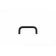This is an image of Atlantic D Cabinet Pull Handle 65mm x 8mm - Matt Black available to order from T.H Wiggans Architectural Ironmongery in Kendal.