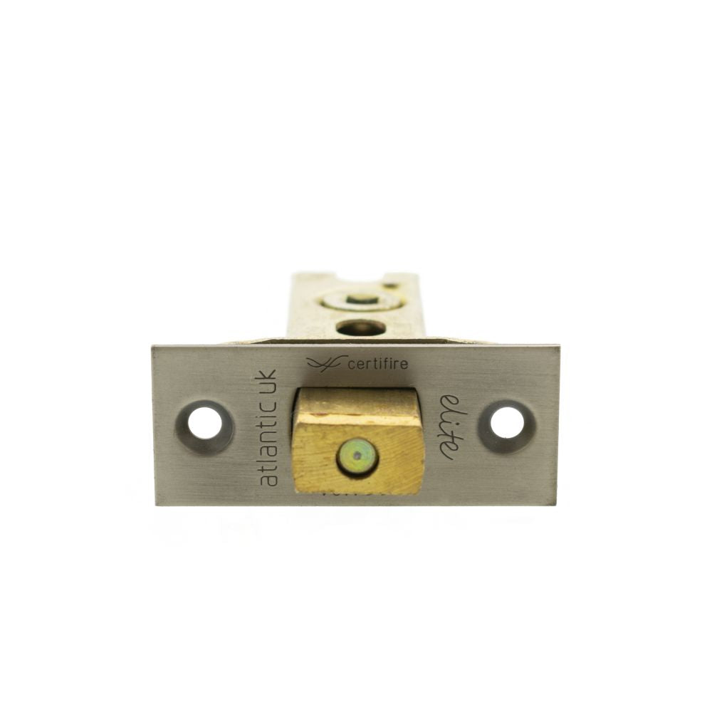 This is an image of Atlantic Fire-Rated CE Marked Bolt Through Tubular Deadbolt 2.5" - Matt Gun Meta available to order from T.H Wiggans Architectural Ironmongery in Kendal.