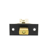 This is an image of Atlantic Fire-Rated CE Marked Bolt Through Tubular Deadbolt 2.5" - Matt Black available to order from T.H Wiggans Architectural Ironmongery in Kendal.