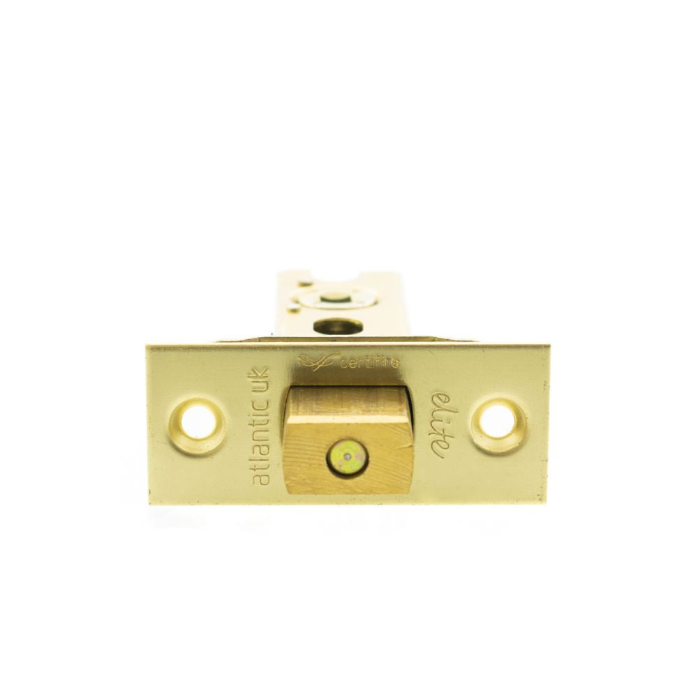 This is an image of Atlantic Fire-Rated CE Marked Bolt Through Tubular Deadbolt 2.5" - Polished Bras available to order from T.H Wiggans Architectural Ironmongery in Kendal.