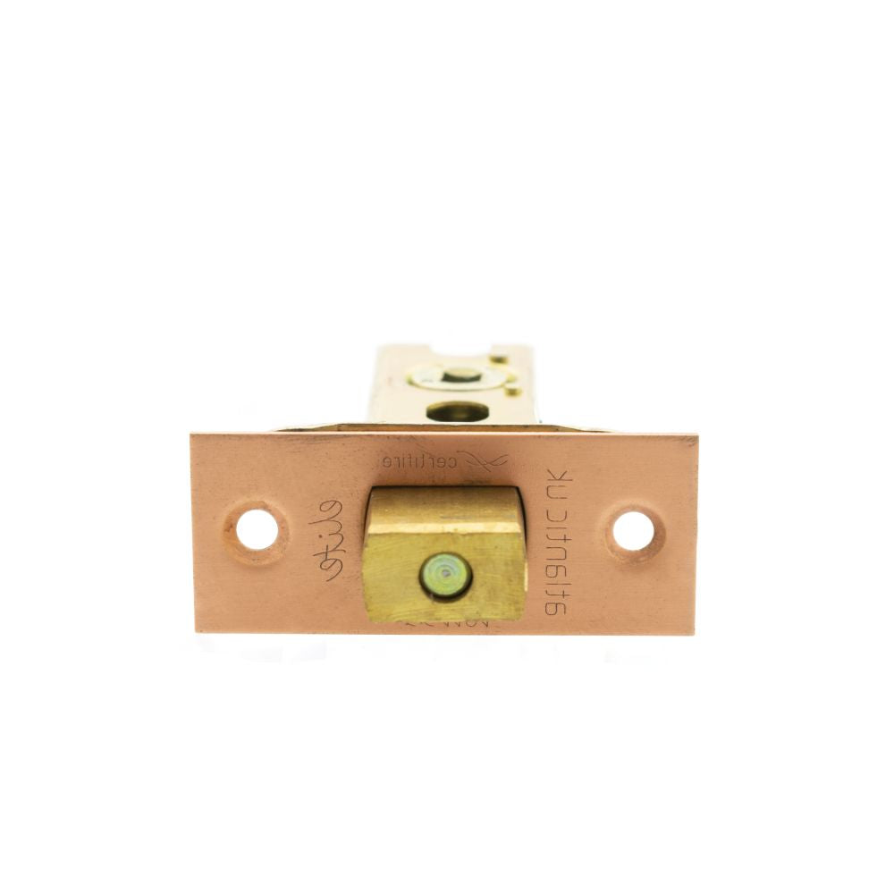 This is an image of Atlantic Fire-Rated CE Marked Bolt Through Tubular Deadbolt 2.5" - Urban Satin C available to order from T.H Wiggans Architectural Ironmongery in Kendal.