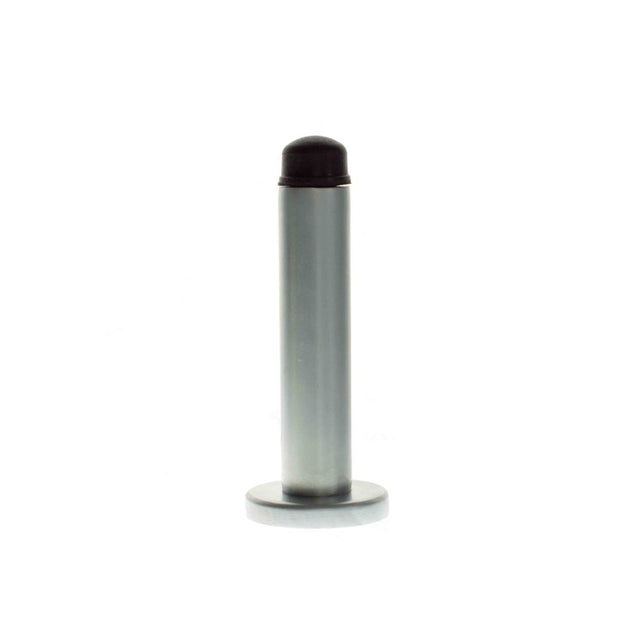 This is an image of Atlantic Premium Wall Mounted Door Stop on Concealed Fix Rose - Satin Chrome available to order from T.H Wiggans Architectural Ironmongery in Kendal, quick delivery and discounted prices.
