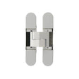 This is an image of AGB Eclipse Fire Rated Adjustable Concealed Hinge - White available to order from T.H Wiggans Architectural Ironmongery in Kendal.