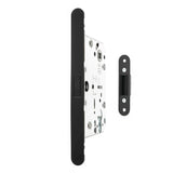This is an image of AGB Revolution XT Magnetic Euro Profile Sashlock 60mm backset - Matt Black available to order from T.H Wiggans Architectural Ironmongery in Kendal.