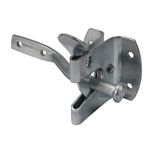 This is an image showing TIMCO Automatic Gate Latch - Hot Dipped Galvanised - 2" - 1 Each Plain Bag available from T.H Wiggans Ironmongery in Kendal, quick delivery at discounted prices.