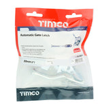 This is an image showing TIMCO Automatic Gate Latch - Zinc - 2" - 1 Each TIMbag available from T.H Wiggans Ironmongery in Kendal, quick delivery at discounted prices.