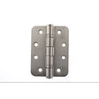 This is an image of Atlantic Radius Corner Ball Bearing Hinges 4" X 3" X 3mm - SSS available to order from T.H Wiggans Architectural Ironmongery in Kendal.