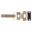 This is an image of Atlantic Heavy Duty Bolt Through Tubular Latch 4" - Matt Antique Brass available to order from T.H Wiggans Architectural Ironmongery in Kendal.