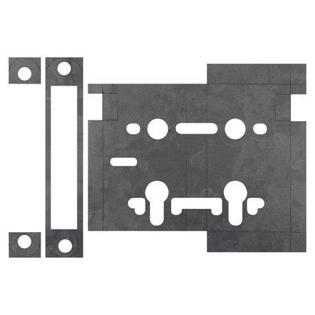 This is an image of Atlantic Bathroom Lock Intumescent Lock Kit FD30 0.8mm available to order from T.H Wiggans Architectural Ironmongery in Kendal.