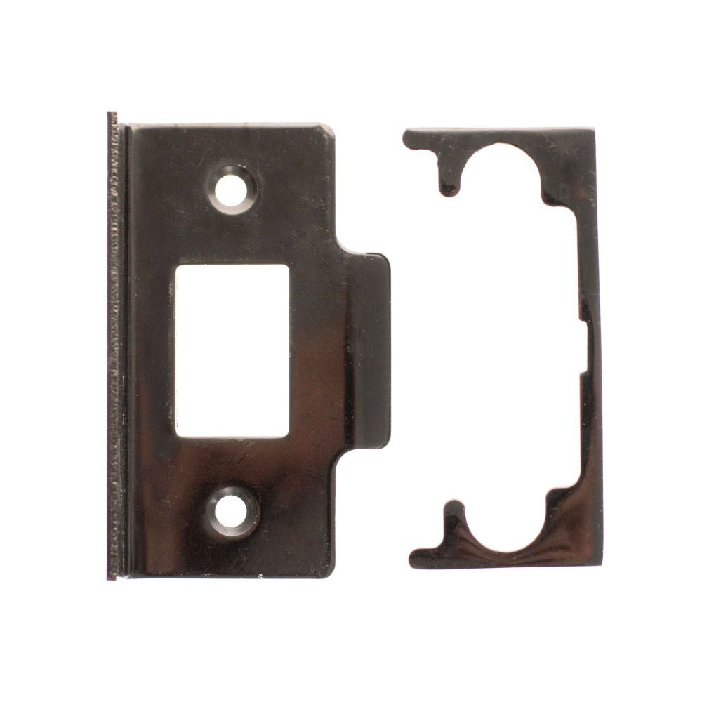 This is an image of Atlantic Rebate Kit to suit CE Tubular Latch - Black Nickel available to order from T.H Wiggans Architectural Ironmongery in Kendal.