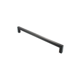 This is an image of Atlantic Mitred Pull Handle [Bolt Through] 450mm x 19mm - Matt Black available to order from Trade Door Handles.