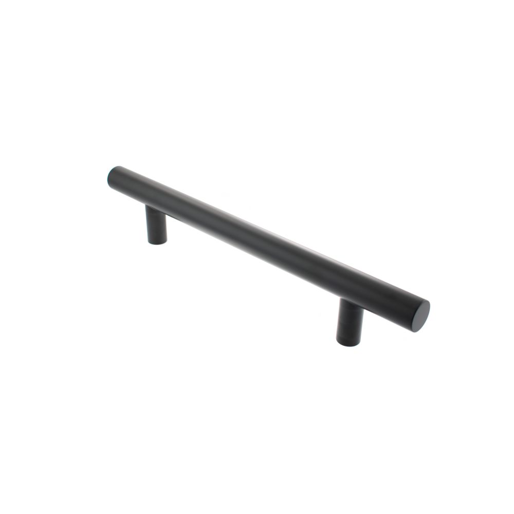 This is an image of Atlantic T Bar Pull Handle [Bolt Through] 450mm x 32mm - Matt Black available to order from Trade Door Handles.