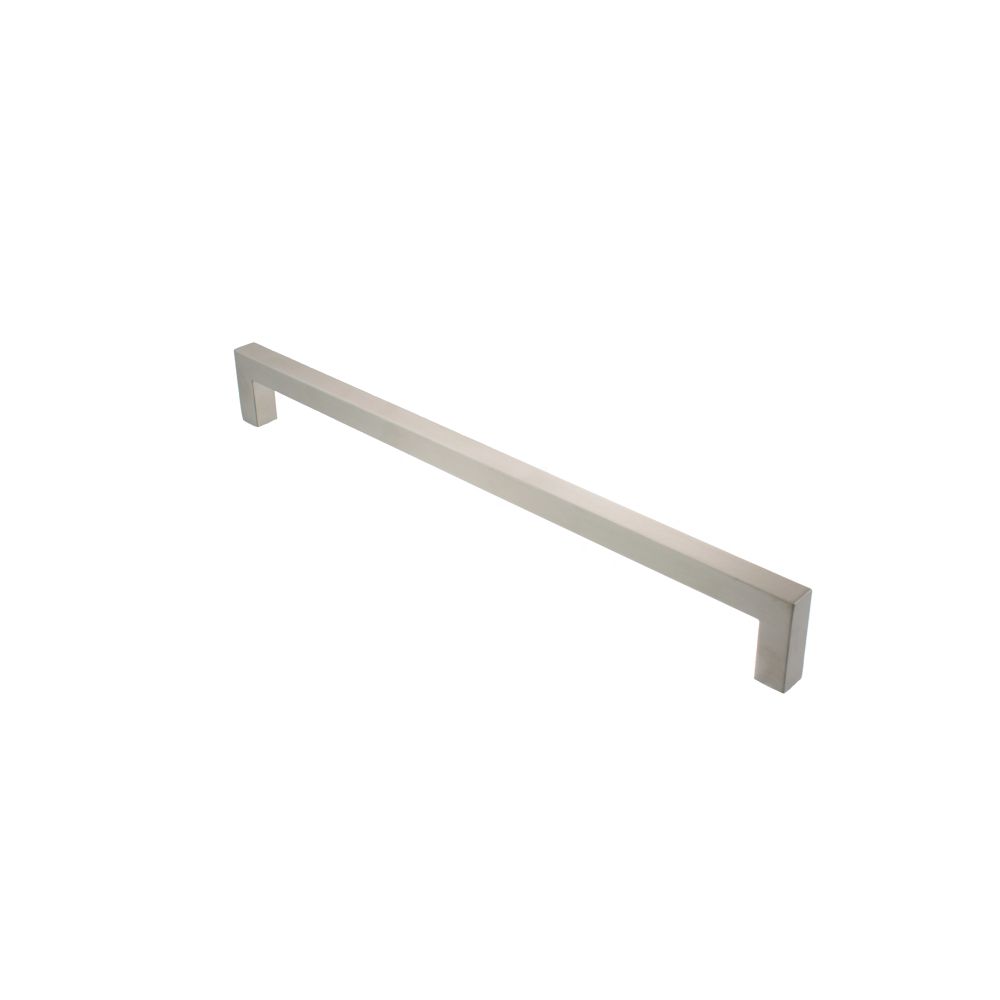 This is an image of Atlantic Mitred Pull Handle [Bolt Through] 600mm x 19mm - Satin Stainless Steel available to order from Trade Door Handles.