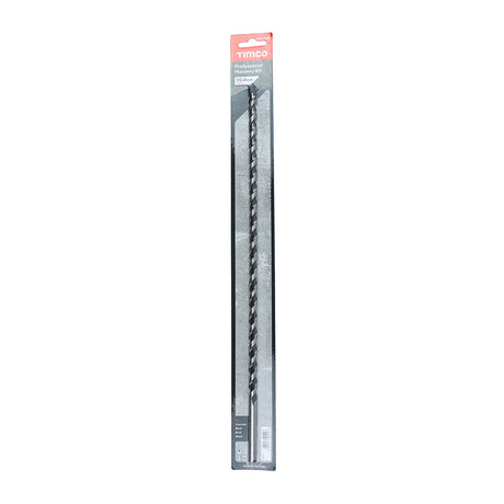 This is an image showing TIMCO Professional Masonry Bit - 10.0 x 400 - 1 Each Blister Pack available from T.H Wiggans Ironmongery in Kendal, quick delivery at discounted prices.